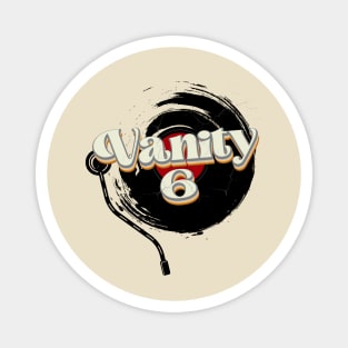 Vanity 6 // Vinyl Vintage Style Magnet